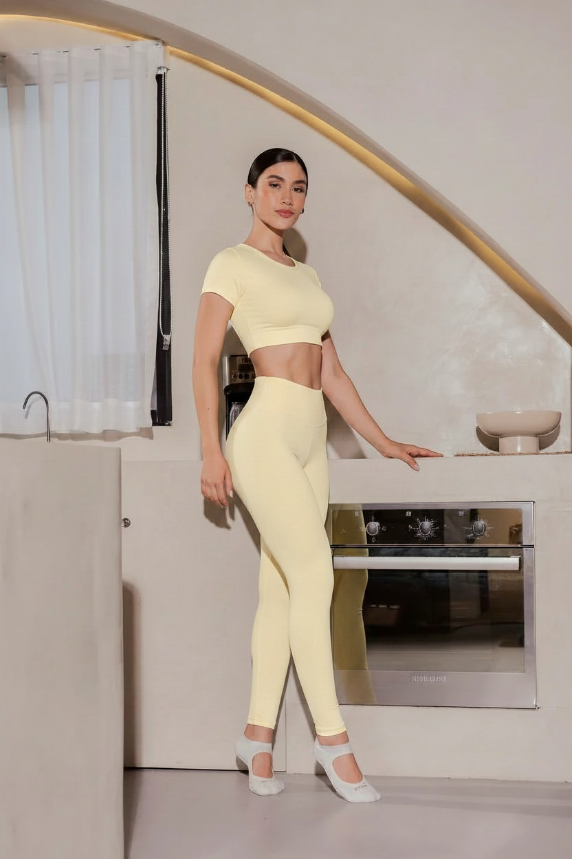 Set blusa y legging sesgo aereo | Ref C2016P