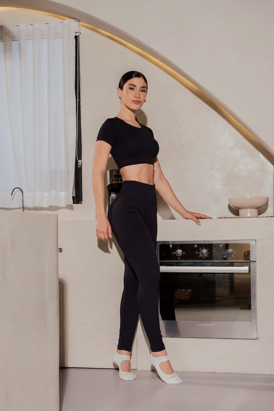 Set blusa y legging sesgo aereo | Ref C2016P