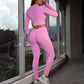 Set blusa manga larga Cierre y legging | Ref 2012